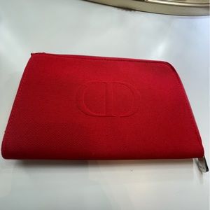 Red Dior Pouch